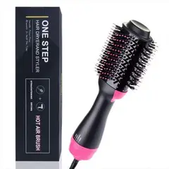 ONE STEP - Cepillo giratorio de aire caliente para cabello one - step