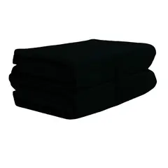 IKSA - Colchoneta Plegable Negro De Camping Grande 190x100x7