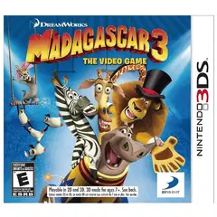 NINTENDO - Madagascar 3 3ds