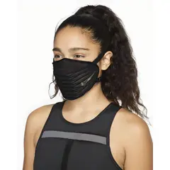 NIKE - TAPABOCAS O MASCARILLA DE RENDIMIENTO VENTURER SPORTS NEGRO.