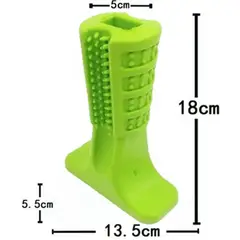 GENERICO - Cepillo dientes para mascotas 10 cm juguete antisarro