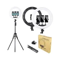 SKY - Aro de 45 cm luz led flash fotografía selfie con trípode