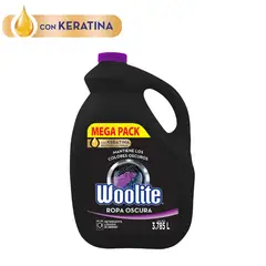 WOOLITE - Detergente Liquido Ropa Oscura 3785ml