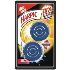 HARPIC - Desinfectante Para Inodoros En Pastillas Azul X 2 U