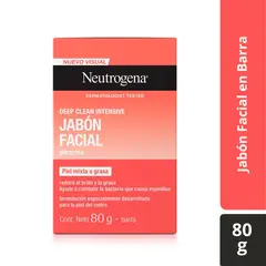 NEUTROGENA - Jabon Facial En Barra X 80G
