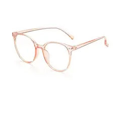 GENERICO - Montura Marco Gafas Lente Formulado Livianas Negro Brillante Rosa Claro