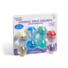 LEARNING RESOURCES - Juego Sensorial Reloj De Arena Las Emociones Niños Niñas