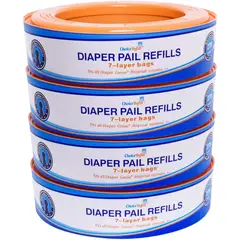 GENERICO - Choicerefill Repuestos De Diaper Genie Pails 4 Pack