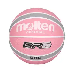 MOLTEN - BALON PARA BALONCESTO BGR6 NEGRO ROSADO
