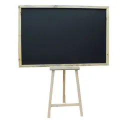 WOOD PETS - Tablero Pizarron De Tiza 80x60Tripode