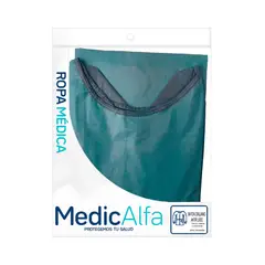 GENERICO - Bata Medicalfa Cirujano Antifluido Talla Unica
