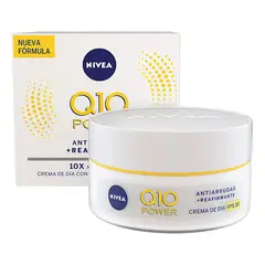 NIVEA - Crema Facial Antiarrugas Día Fps 30+ Q10, 50ml