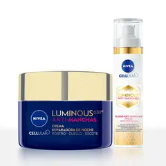 NIVEA - Combo Luminous ANTIMANCHAS fluido de dia y crema de noche