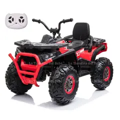 GENERICO - Moto Bebe Cuatrimoto Batería Eléctrica 2a10 Año Roja CONTROL