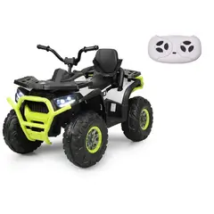 GENERICO - Moto Bebe Cuatrimoto Batería Eléctrica 2a10 Año BLANCA CONTROL