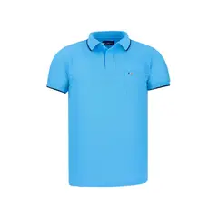 HAMER - Polo para hombre con bolsillo