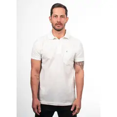 HAMER - Polo para hombre con bolsillo