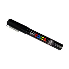 POSCA - Marcador Pc-1m Punta Extra Fina Color Negro