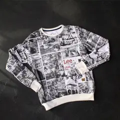 LEC LEE - Buzo Estampado 80 Aniversario para Mujer - Blanco.