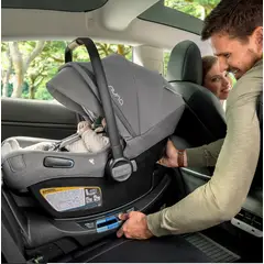 NUNA - Porta Bebé Pipa Lite Rx Latch Granite