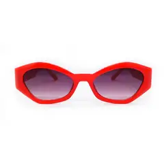 AT NIGHT SUNGLASSES - Gafas de sol At Night Niños Vintage UV400 Rojas