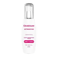 CICATRICURE - Crema Facial Antimanchas Antiarrugas Antiedad 50 G