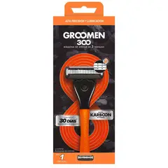 GROOMEN - Maquina De Afeitar 300 + 1 Repuesto