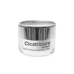 CICATRICURE - Crema Facial Contorno de Ojos Antiarrugas Antiedad Blur & Filler 15 G
