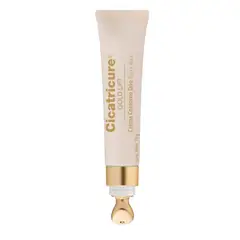 CICATRICURE - Crema Facial Contorno de ojos y boca Antiarrugas Antiedad Gold Lift 15 G