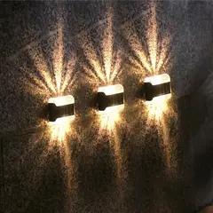 GENERICO - Luz Led Solar Inteligente Exteriores Adhesivo A Prueba Agua