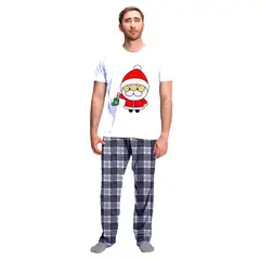 ROMANELLA - Pijama Navideña Para Hombre Christopher
