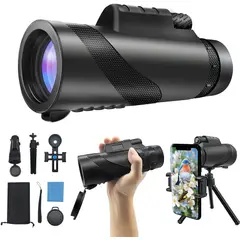 ARTIMONO - Telescopio Monocular Gran Alcance 50X60 Potente Zoom Vision Nocturna