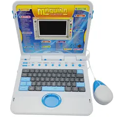 ONE PIXEL - Computador Didactico Niñas Juguete 130 Funciones Azul