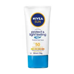 NIVEA - Sun Protect & Light Feeling Facial FPS50 50ml