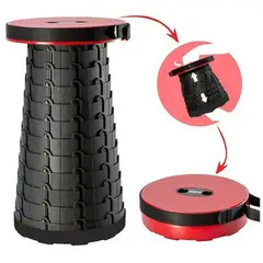 GENERICO - Silla plegable taburete telescópico adultos niños compacto