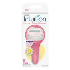 SCHICK - Intuition Maquina de Afeitar Recargable con 4 Hojas