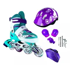 SUPER LOOK - Patines Ajustables Linea Semiprofesionales on whells niñas M