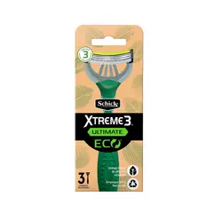 SCHICK - Xtreme3 Ultimate Eco Maquina de Afeitar x3und