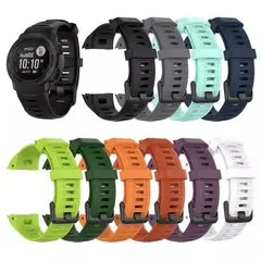 GENERICO - Pulsera Correa En Silicona Para Reloj Garmin Instinct