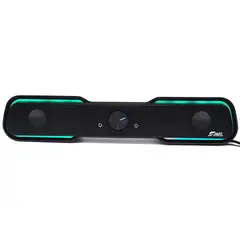 ZER - PARLANTE GAMER 10W HI-FI RGB USB 35MM NEGROS PARA PC