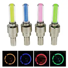 GENERICO - Luz Led Bicicleta Tod Vehículo Rueda Llanta Rin Válvula Neón