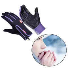 GENERICO - Guantes Térmicos Invierno Impermeables Pro Táctil Celu Moto