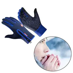 GENERICO - Guantes Térmicos Invierno Impermeables Pro Táctil Celu Moto