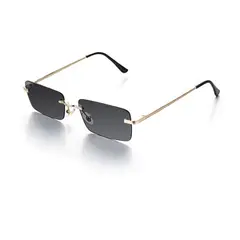 GENERICO - Gafas De Sol Rectangulares Pequeñas Modernas Fashion Outfit
