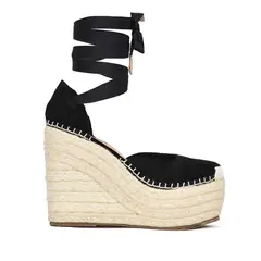 SABATES - Sandalias Plataformas Espadrilles Sábates Cami Negro