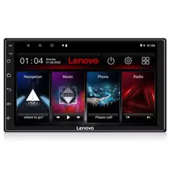 LENOVO - Radio Carro Android Carplay Pantalla WiFi GPS QuadCore D1 7Pulg