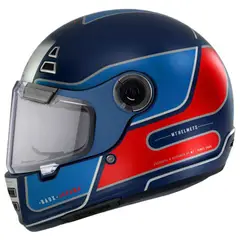 MT HELMETS - CASCO MT JARAMA CERTIFICADO ECE2206 BAUX AZUL MATE TALLA L