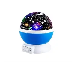 GENERICO - Lampara rotatoria proyector cielo estrellas noche dormir luz