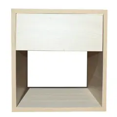 WOOD PETS - Mesa De Noche Nochero Mesa Auxiliar