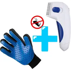 GENERICO - Guante para perro + flear doctor